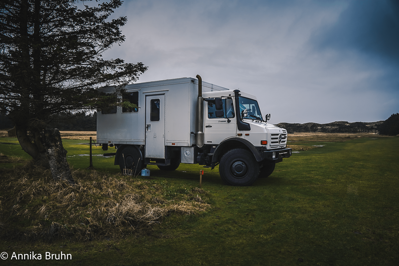 Unser Stellplatz in Blavand
